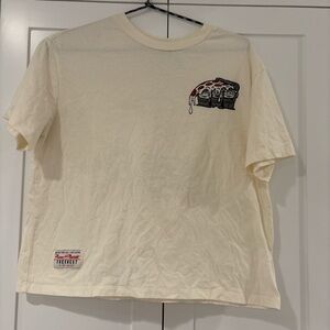 Disney Cream Short Sleeve Tee with Graphic